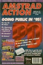 Amstrad Action #112 Front Cover