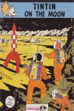 Tintin On The Moon Front Cover