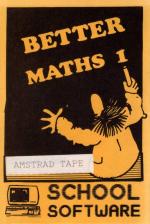 Better Maths 1 Front Cover