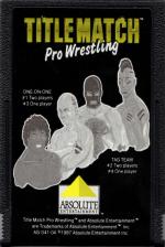 Title Match Pro Wrestling Front Cover