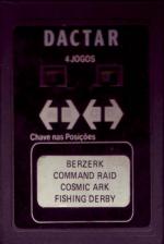 4 Jogos: Berzerk/Command Raid/Cosmic Ark/Fishing Derby Front Cover