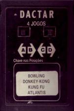 4 Jogos: Bowling/Donkey-Kong/Kung Fu/Atlantis Front Cover