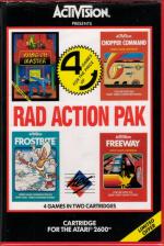 Rad Action Pak: Kung-Fu Master/Frostbite/Freeway/Chopper Command Front Cover