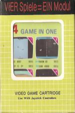 4 Game in One: Ice Hockey/Phantom UFO/Spy Vs. Spy/Cosmic Avenger Front Cover