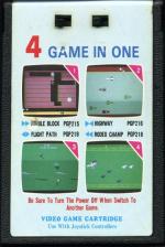 4 Game in One: Jumble Block/Highway/Flight Path/Rodeo Champ Front Cover