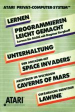 Space Invaders/Caverns of Mars/Lawine Front Cover