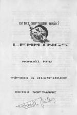 Lemmings Front Cover