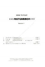 Fastgammon Front Cover