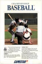 Championship Baseball Front Cover