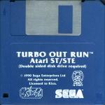 Turbo Out Run Front Cover