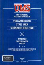 UMS: The Universal Military Simulator Scenario Disc 1: The American Civil War Data Disk Front Cover