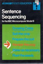 Sentence Sequencing Front Cover