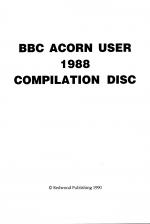 Acorn User 1988 Compilation Disc Front Cover