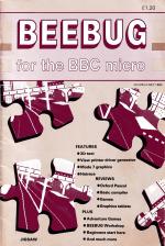 Beebug Volume 4 Number 3 Front Cover