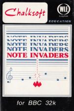 Note Invaders Front Cover