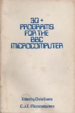 30+ Programs For The BBC Microcomputer Front Cover