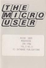 The Micro User 3.11 Front Cover