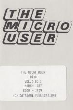 The Micro User 5.01 Front Cover