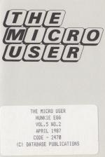 The Micro User 5.02 Front Cover