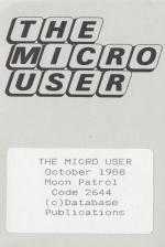 The Micro User 6.08 Front Cover