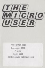 The Micro User 6.10 Front Cover