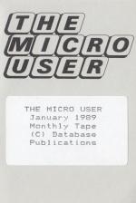 The Micro User 6.11 Front Cover