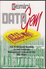 Data Gem Front Cover