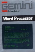 Word Processor Front Cover