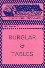 Burglar & Tables Front Cover