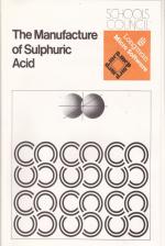 The Manufacture Of Sulphuric Acid Front Cover