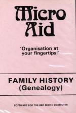 Family History Front Cover