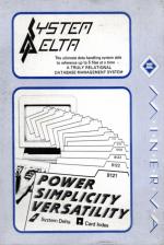 System Delta Card Index Application Front Cover