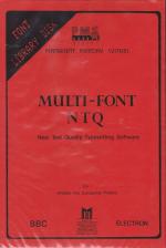 Multi Font Library Disc Front Cover