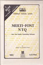 Multi-Font NTQ Front Cover