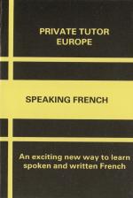 Speaking French Front Cover