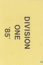 Division One 85 Front Cover