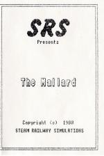 The Mallard Front Cover