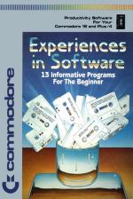 Experiences In Software Front Cover