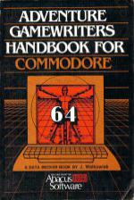 Adventure Gamewriters Handbook For Commodore 64 Front Cover