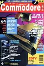 Commodore Format #1 Front Cover