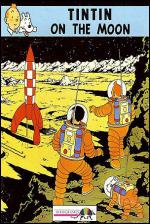 Tintin On The Moon Front Cover