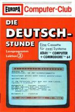 Die Deutsch Stunde 3 Front Cover