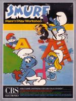 Smurf Paint 'n' Play Workshop Front Cover