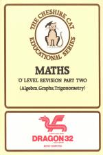 Maths 'O' Level Revision Part 2 Front Cover