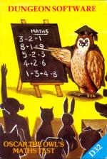 Oscar The Owl's Maths Test Front Cover