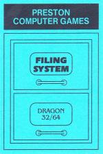 Filing System Front Cover