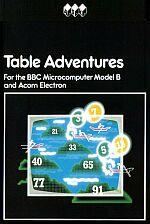 Table Adventures Front Cover