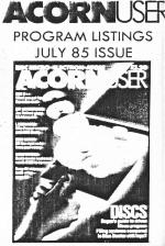 Acorn User #036 (07.1985) Front Cover