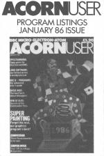 Acorn User #042 (01.1986) Front Cover