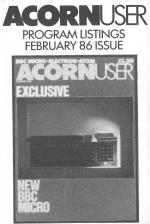 Acorn User #043 (02.1986) Front Cover